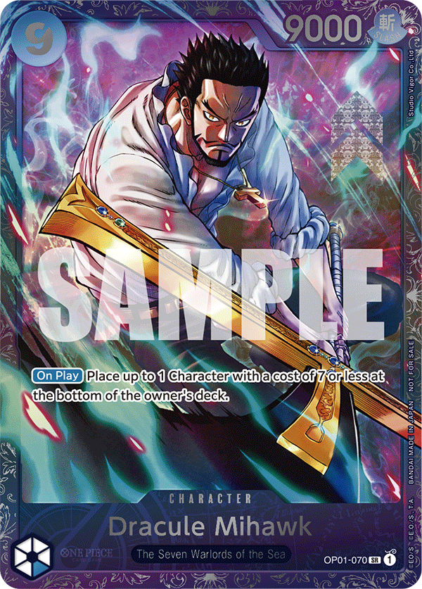 Dracule Mihawk (Manga Alternate Art)